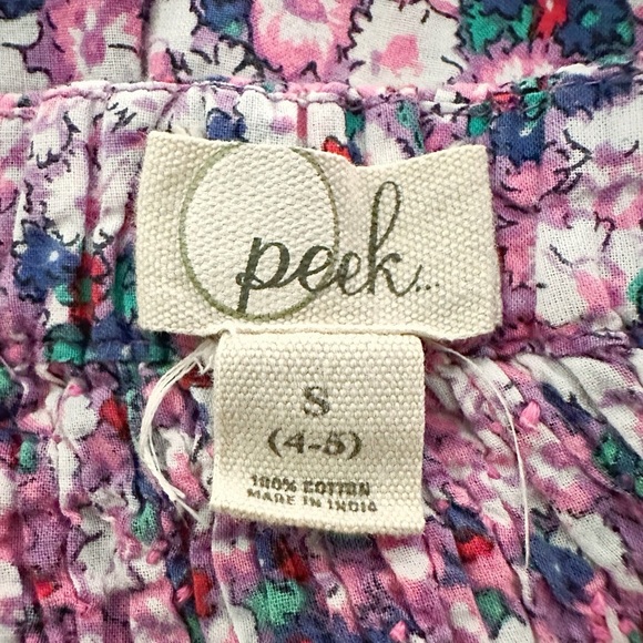 Peek | Floral Smocked Pixie Skirt (4-5 yrs) - Picture 4 of 4